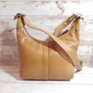 Coach convertible legacy glove leather handbag